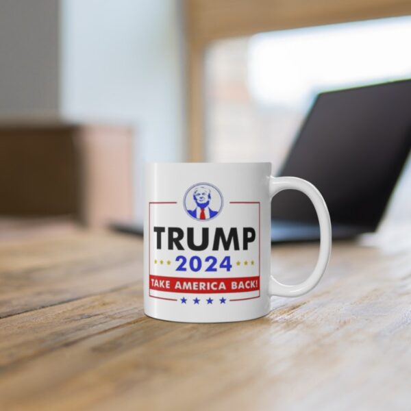 Trump 2024 Election Campaign Take America Back Mug