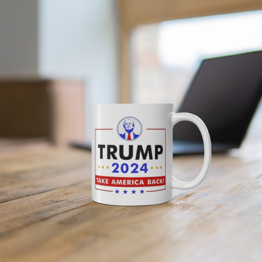 Trump 2024 Election Campaign Take America Back Mug