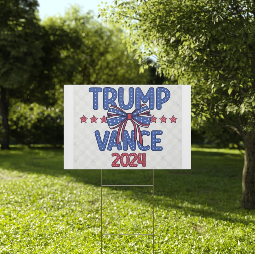 Trump 2024 Election Campaign Take America Back Yard Sign