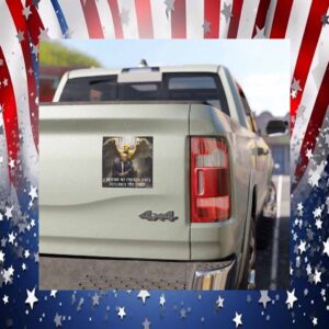 Blessed I Defend My Chosen Ones Declares The Lord Car Magnet