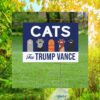 Cats For Trump Vance Yard Sign