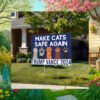 Cats For Trump Vance Yard Sign, Trump Vance Yard Sign, President Election 2024, Political Lawn Sign, Vote for Trump, Funny Trump 2024 Sign