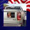 Cats for Trump Bumper Car Magnet