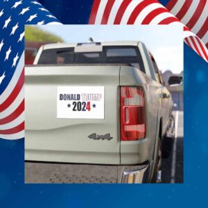 Donald Trump 2024 Car Magnet