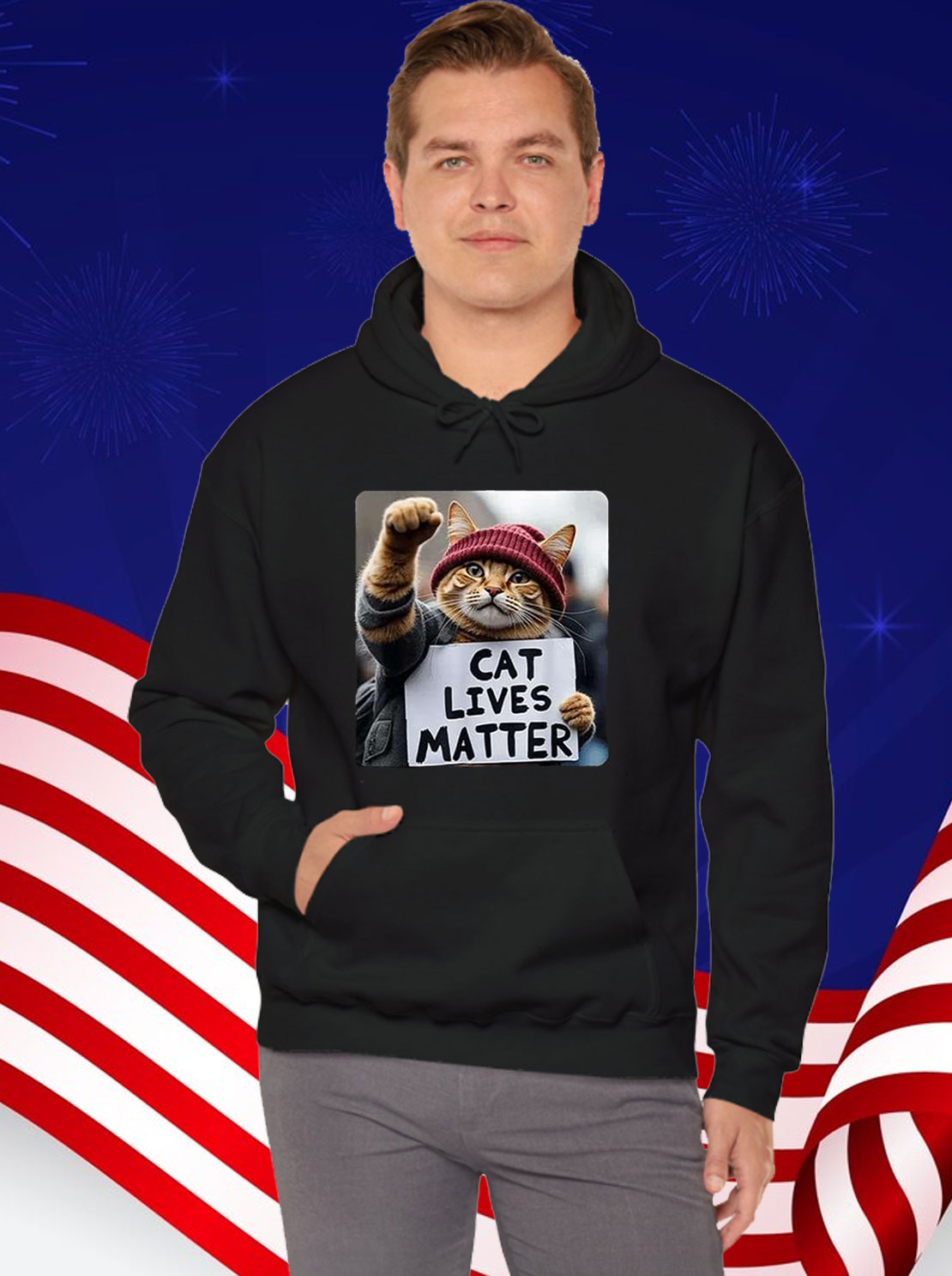 Donald Trump Cat Lives Matter T-Shirt
