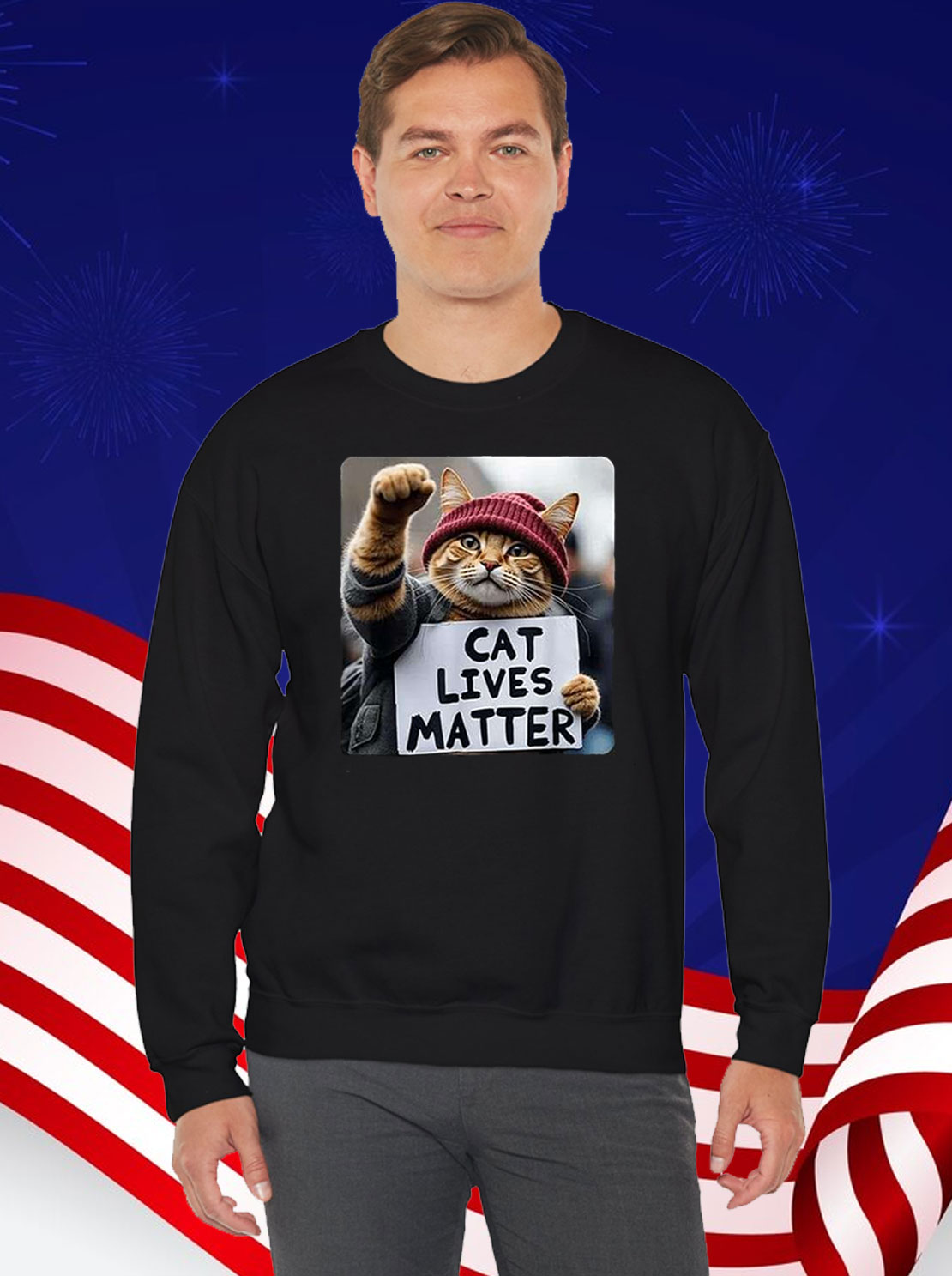 Donald Trump Cat Lives Matter T-Shirt