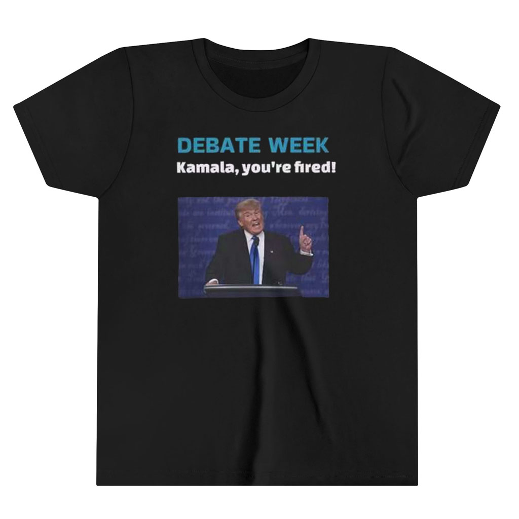 Donald Trump Debate Week Kamala You’re Fired Kid Shirt