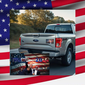 Donald Trump Lives Car Magnet