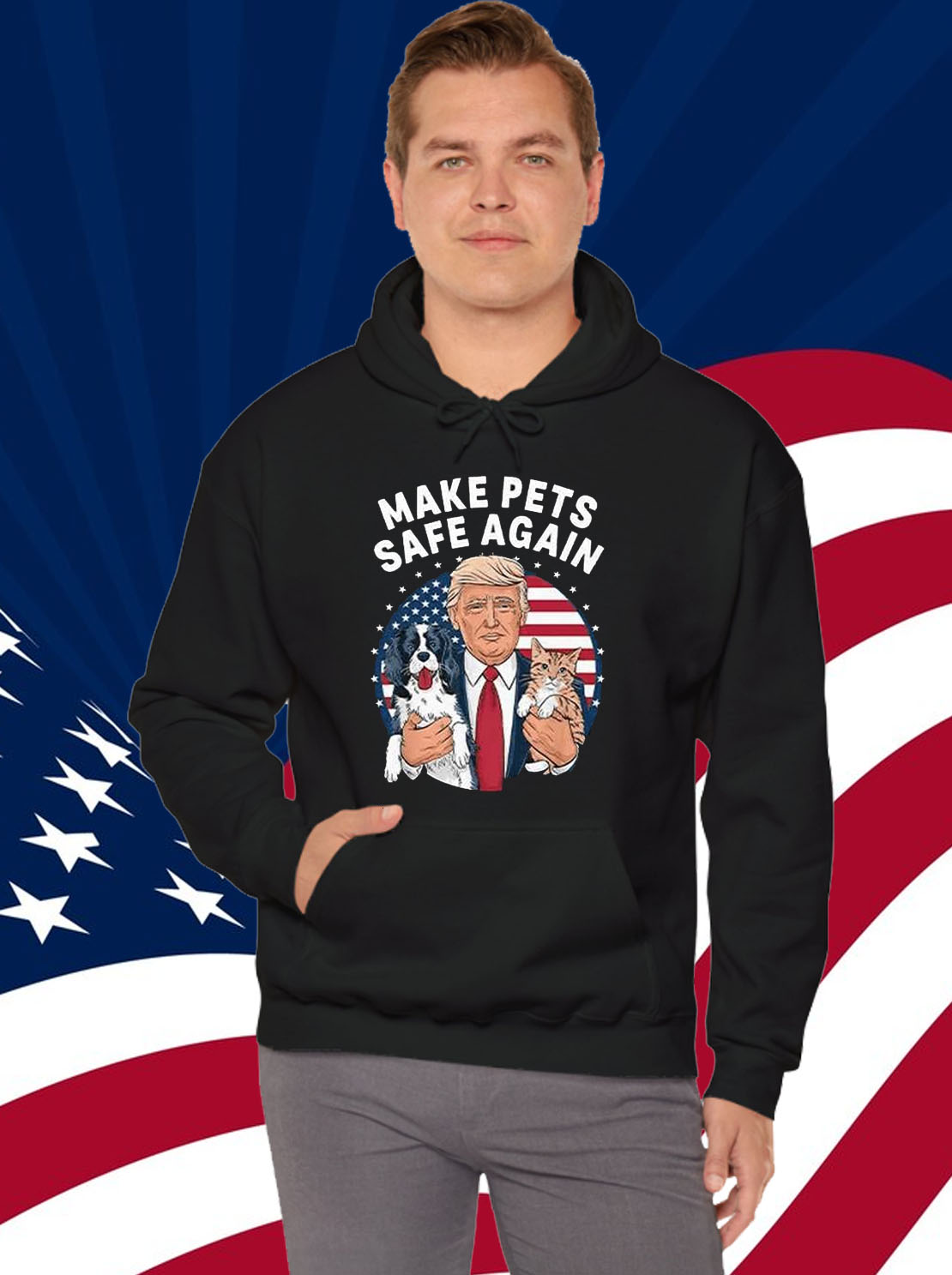 Donald Trump Make Pets Safe Again T-Shirt