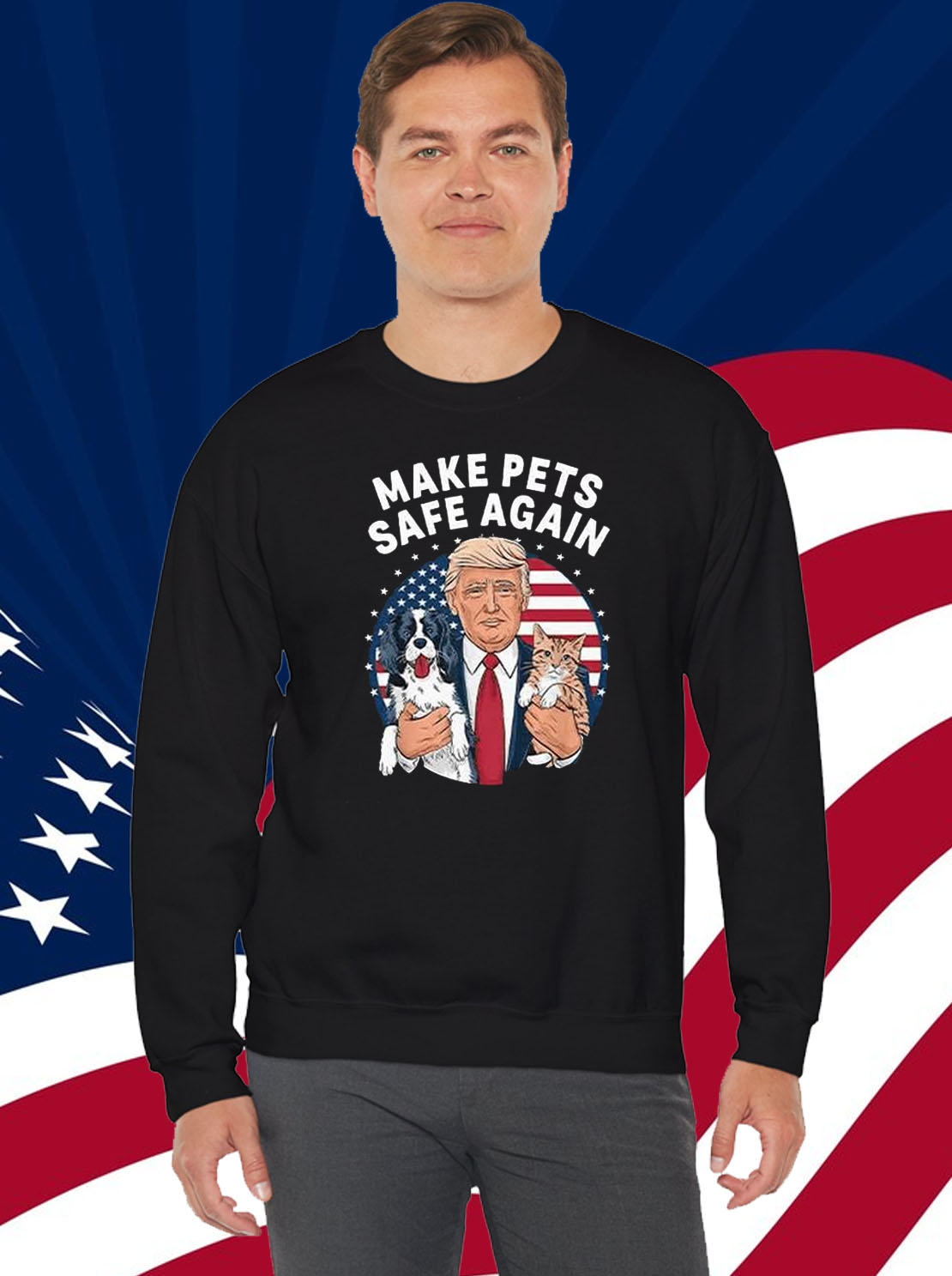 Donald Trump Make Pets Safe Again T-Shirt