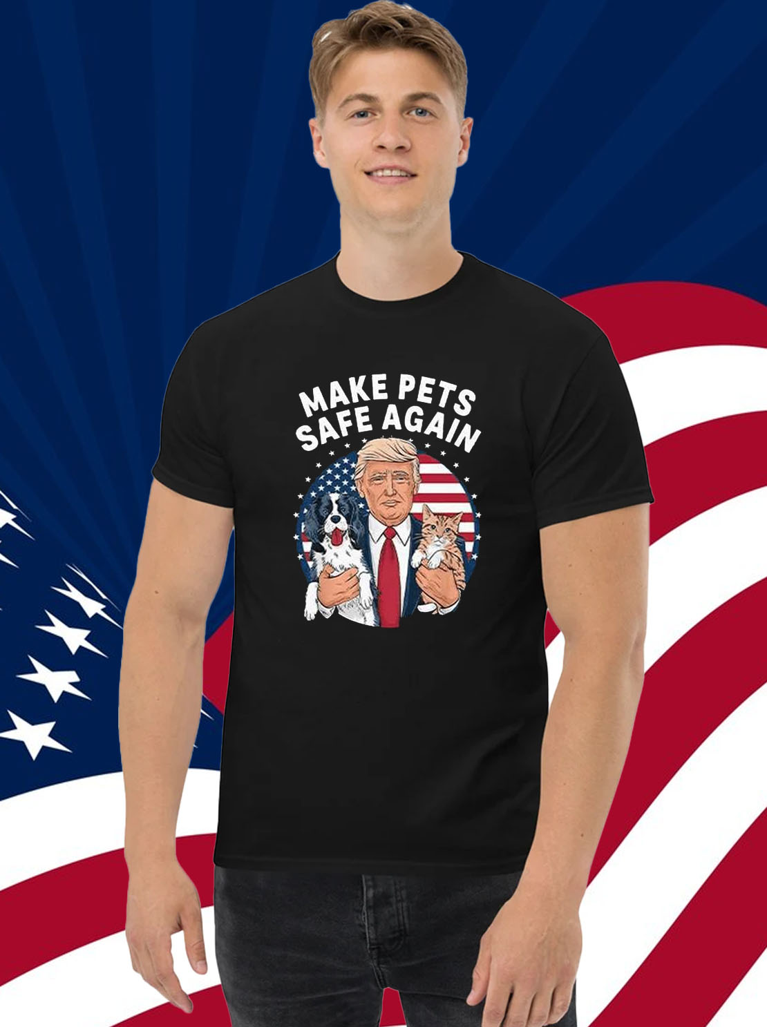 Donald Trump Make Pets Safe Again T-Shirt