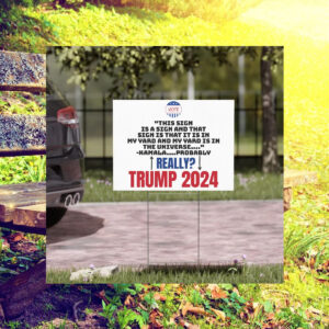 Donald Trump Yard Sign Trump 2024 Yard Sign
