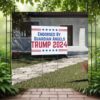 Endorsed By Guardian Angels Trump 2024 Yard Sign
