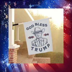 God Bless 2024 Trump Flag