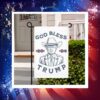 God Bless 2024 Trump Flag