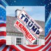 Heal The Divide Trump 2024 Kennedy Make America Great Again Flag