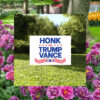 Honk For Trump Vance Yard Sign
