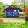 I Stand With Trump Yard Sign