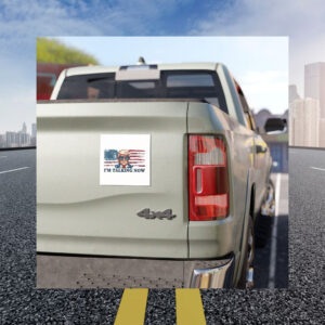 I'm Talking Now Trump Quote Donald Trump I'm Speaking Car Magnet