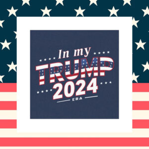 In My Trump 2024 Era Car Magnet