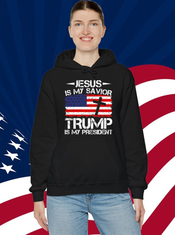 Jesus is My Savior Trump is My President Shirt
