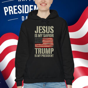 Jesus is My Savior Trump is My President Tee Shirt