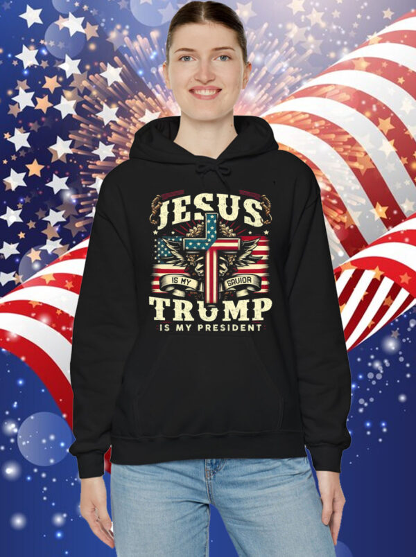Jesus is my Savior Trump is my President Shirts