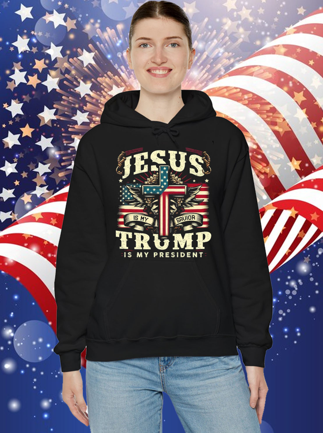 Jesus is my Savior Trump is my President Shirts