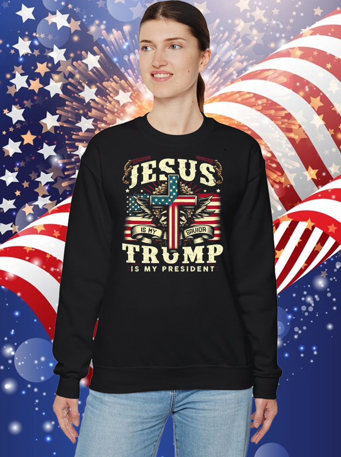 Jesus is my Savior Trump is my President Shirts