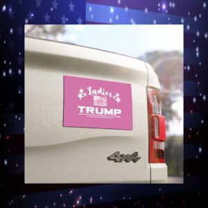 Ladies for Trump Car Magnet