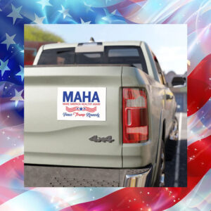MAHA Make America Healthy Again Car Magnet, Trump Vance Kennedy 2024 Magnet