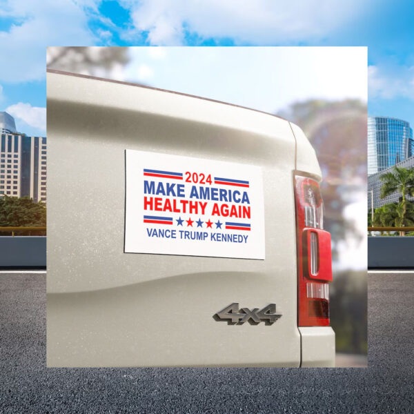 MAHA Make America Healthy Again Car Magnet, Trump Vance Kennedy Magnet, Trump For President