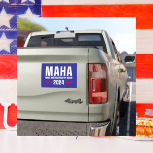 MAHA Make America Healthy Again Trump Vance Car Magnet