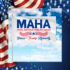 MAHA Make America Healthy Again Vance Trump Kennedy Flag