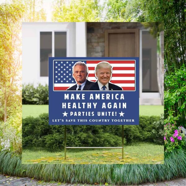 MAHA Trump Yard Sign