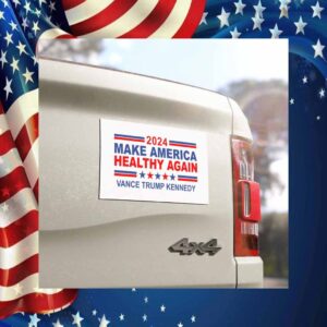 Make America Healthy Again Vance Trump Kennedy Car Magnet
