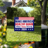 Make America Healthy Again Vance Trump Kennedy Yard Sign