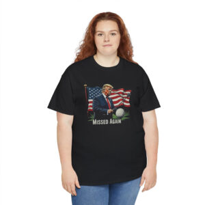 Missed Me Again Second Assassination Attempt Trump Golf Shirts