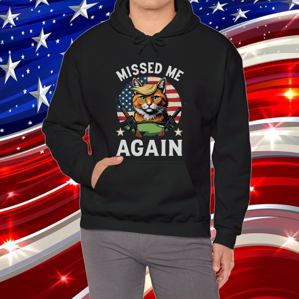 Missed Me Again Second Trump Cat Golf T-Shirt