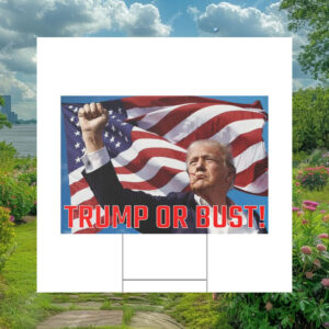 Patriotic Trump Support Sign, Political Rally Yard Sign, Trump Assassination Fail, Trumps Mugshot Outdoor Decor, Election Campaign Sign