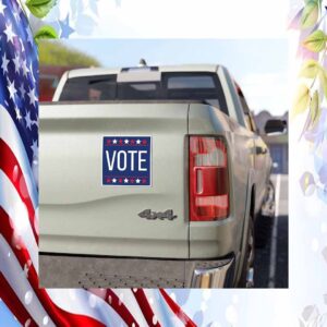 Patriotic Vote Trump Car Magnet