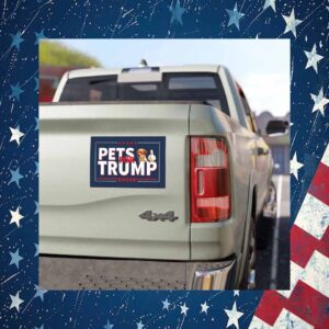 Pets For Trump 24 Bumper Car Magnet