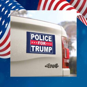 Police for Trump Car Magnet