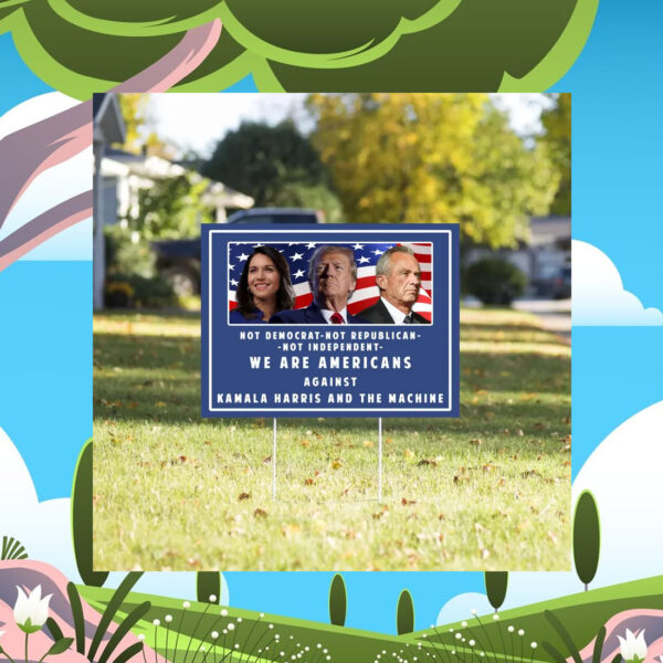 Pro Donald Trump 2024 Yard Sign