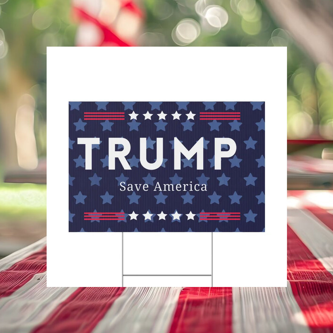 Save America Donald Trump Yard Sign