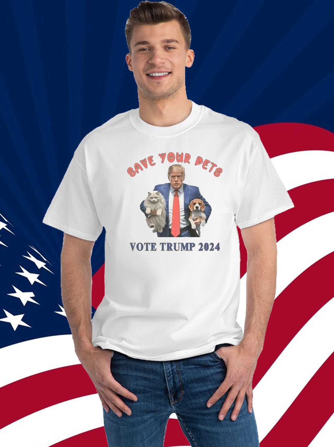 Save Your Pets Vote Trump 2024 Shirt