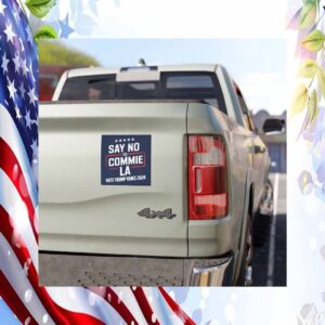 Say No To Commie La Vote Trump Vance 2024 Car Magnet