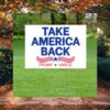 Take America Back Trump Vance Yard Sign