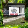 This Sign Is A Sign And That Sign Is That It Is In My Yard And My Yard Us Un The Iniverse Kamala Probably Really Trump 2024 Yard Sign