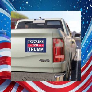 Truckers for Trump Car Magnet